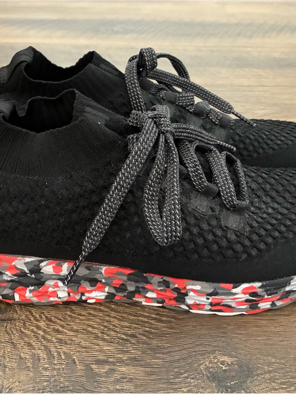 Nobull Knit Runner Allday Mesh Running Black Shoes Men's US 13.5 trainer